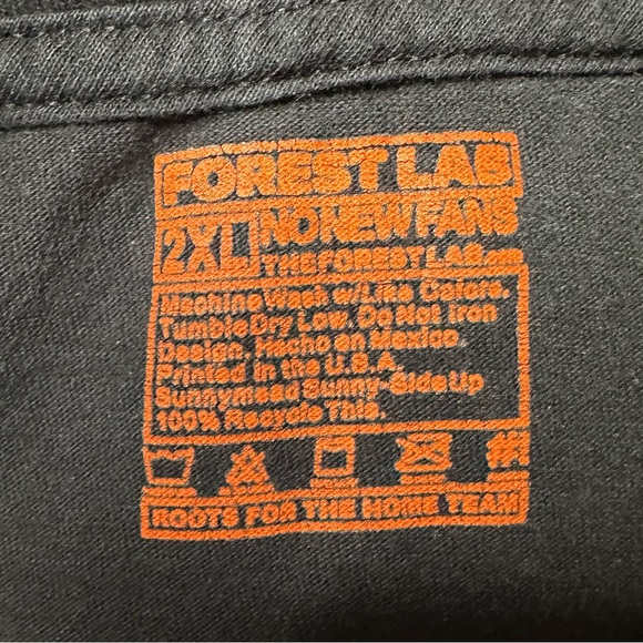 Forest Lab Nipsey Hustle LA Lakers Jersey RIP Graphic T-Shirt Black Men’s 2XL - Picture 8 of 8